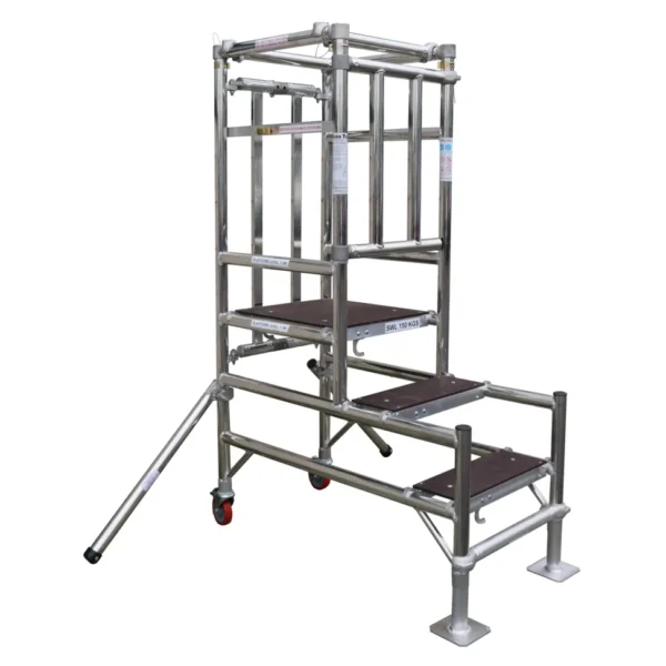 TB Davies TELE-POD Aluminium Industrial Telescopic Podium Step