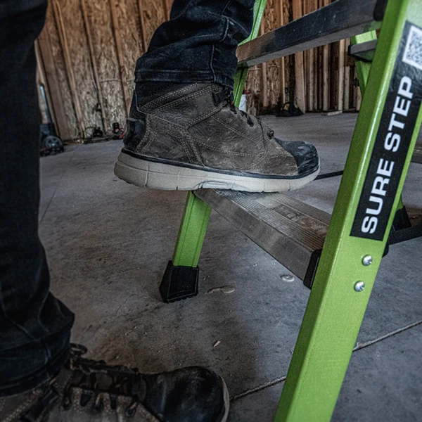 Little Giant SURE STEP Hi-Viz Green Fibreglass