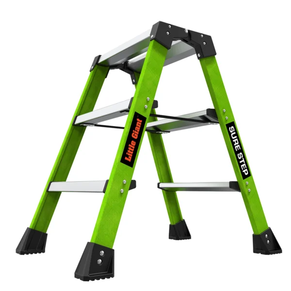 Little Giant SURE STEP Hi-Viz Green Fibreglass