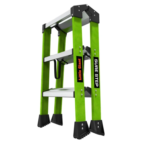 Little Giant SURE STEP Hi-Viz Green Fibreglass