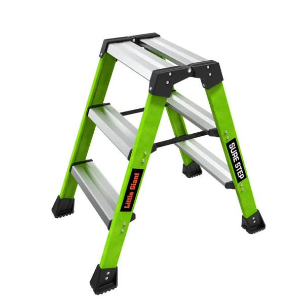 Little Giant SURE STEP Hi-Viz Green Fibreglass