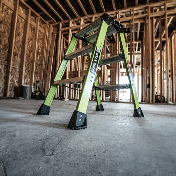 Little Giant SURE STEP Hi-Viz Green Fibreglass