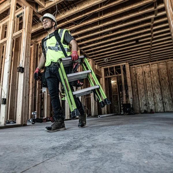 Little Giant SURE STEP Hi-Viz Green Fibreglass