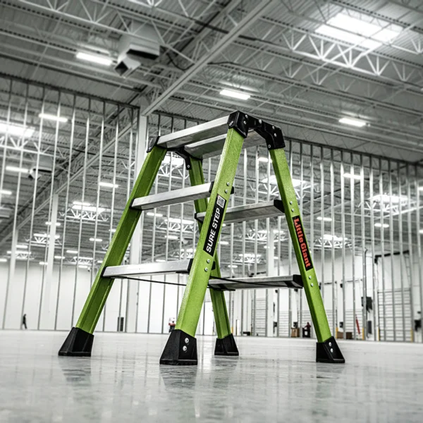 Little Giant SURE STEP Hi-Viz Green Fibreglass