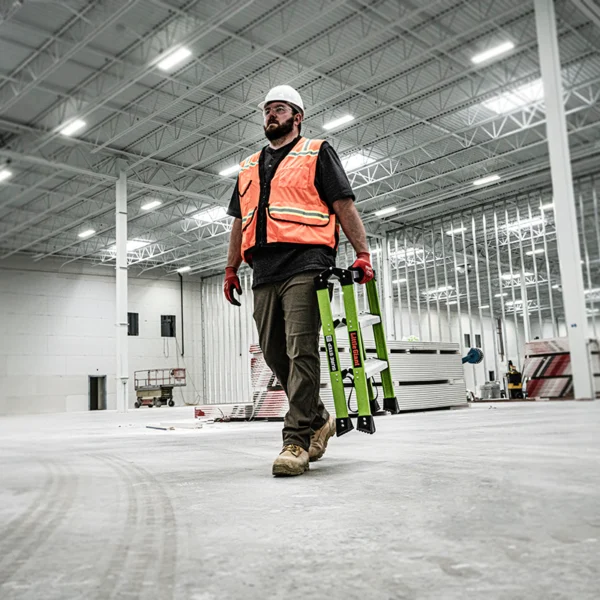 Little Giant SURE STEP Hi-Viz Green Fibreglass