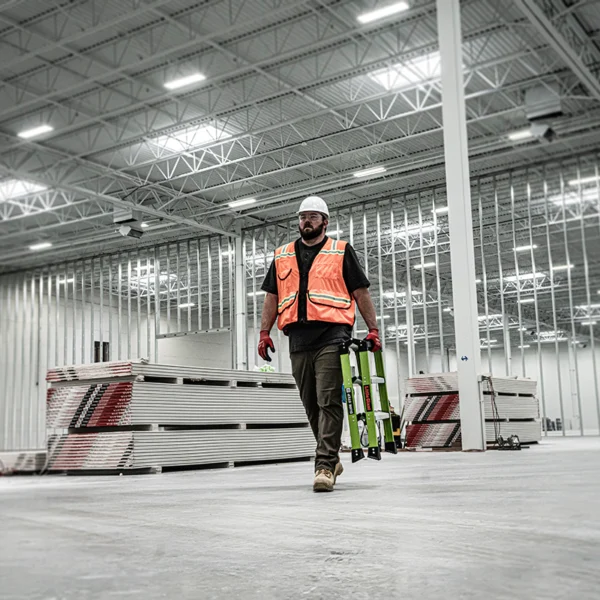 Little Giant SURE STEP Hi-Viz Green Fibreglass