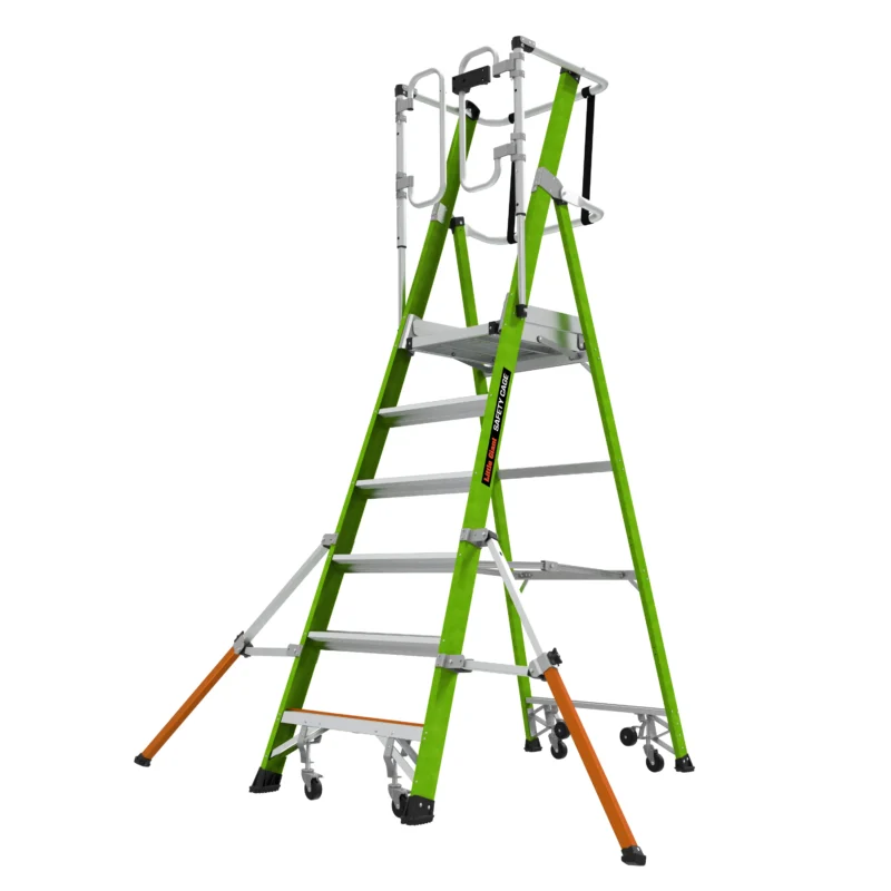 Little Giant SAFETY CAGE 2.0 Podium Step - 6 Tread