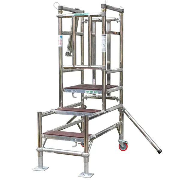 TB Davies TELE-POD Aluminium Industrial Telescopic Podium Step