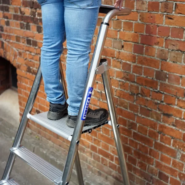 TB Davies PROBAT Aluminium Industrial Platform Step Ladder