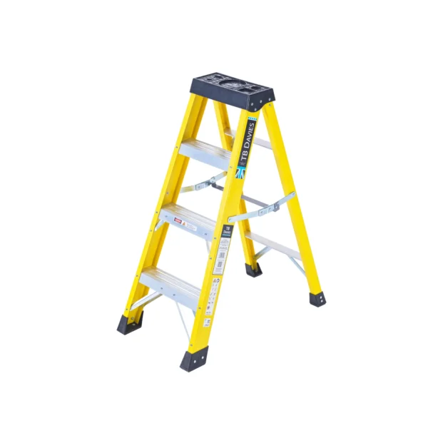 TB Davies INSUL8-S Fibreglass Professional Swingback Step Ladder