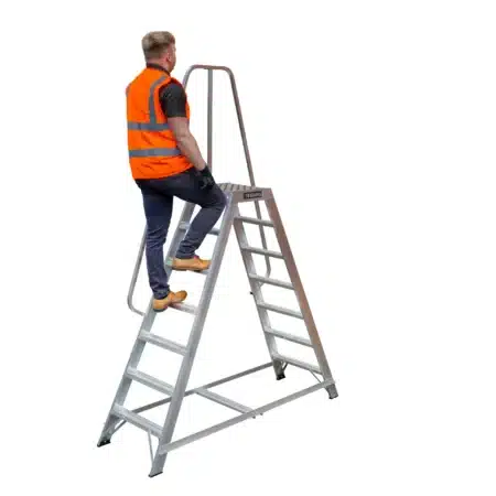 TB Davies DPD-STEP Aluminium Trade Double-Sided Access Platform