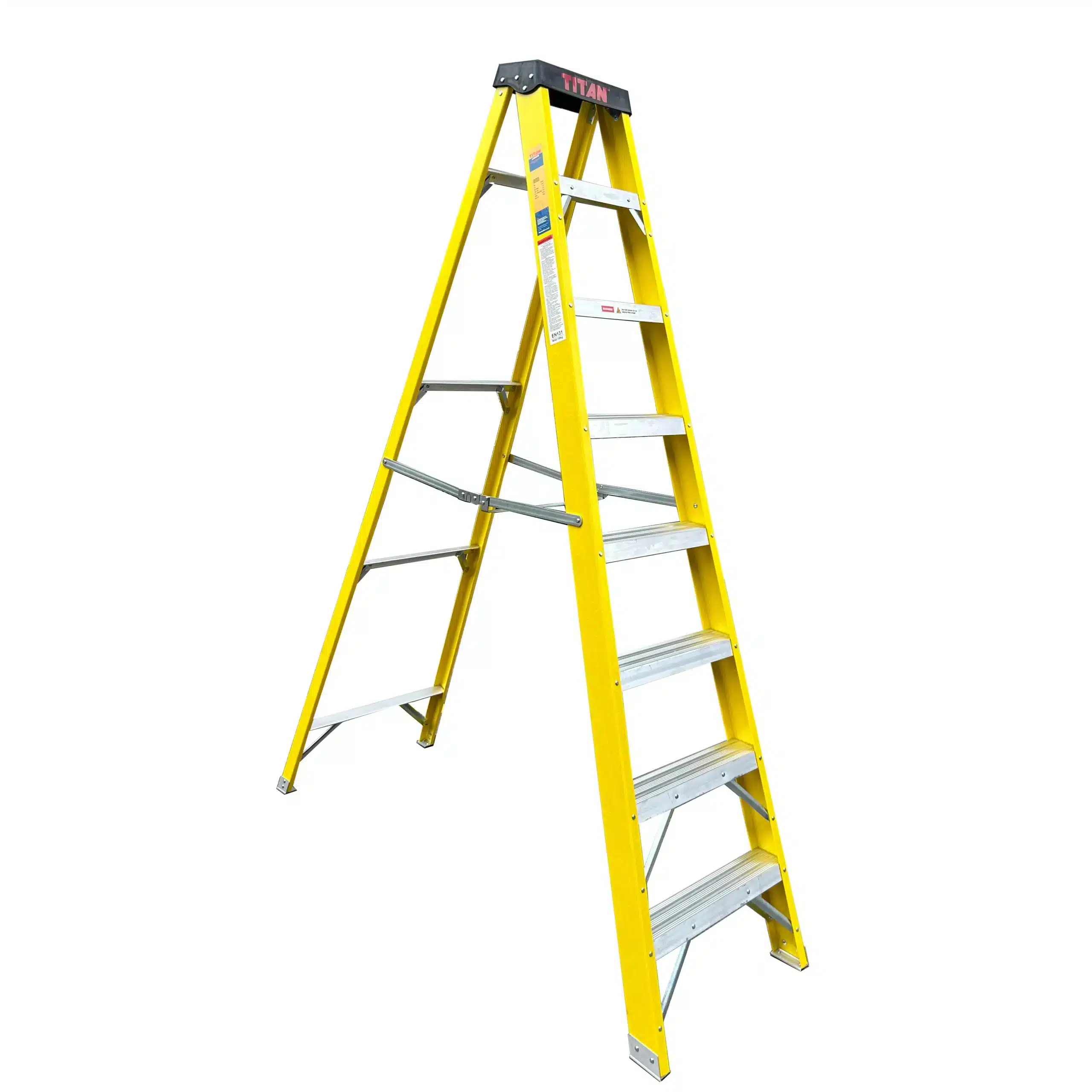 Titan Fibreglass Swingback Step Ladder 6 Titan Fibreglass Swingback Step Ladder - Image 6