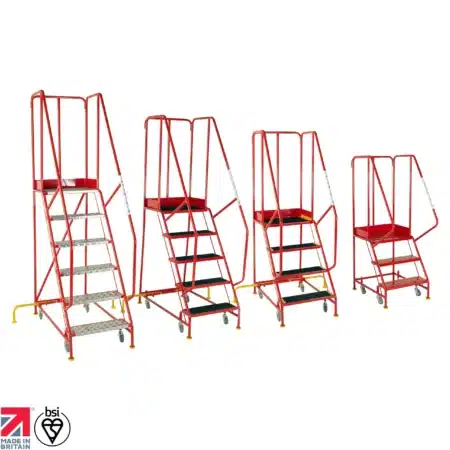 Redhill British Standard Premier Commercial Mobile Steps