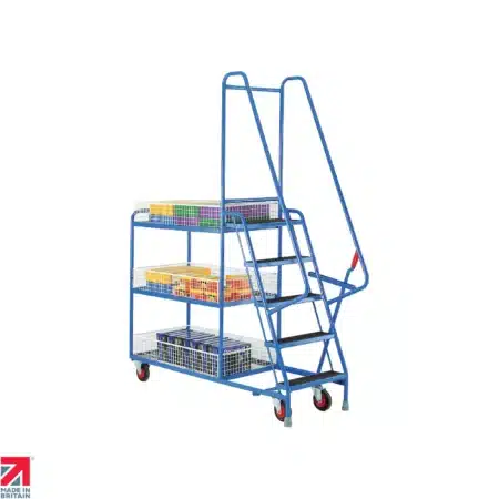 Redhill Heavy Duty Step Tray Trolley
