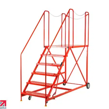 Redhill Easy Rise Warehouse Steps - Truck Dock Platform